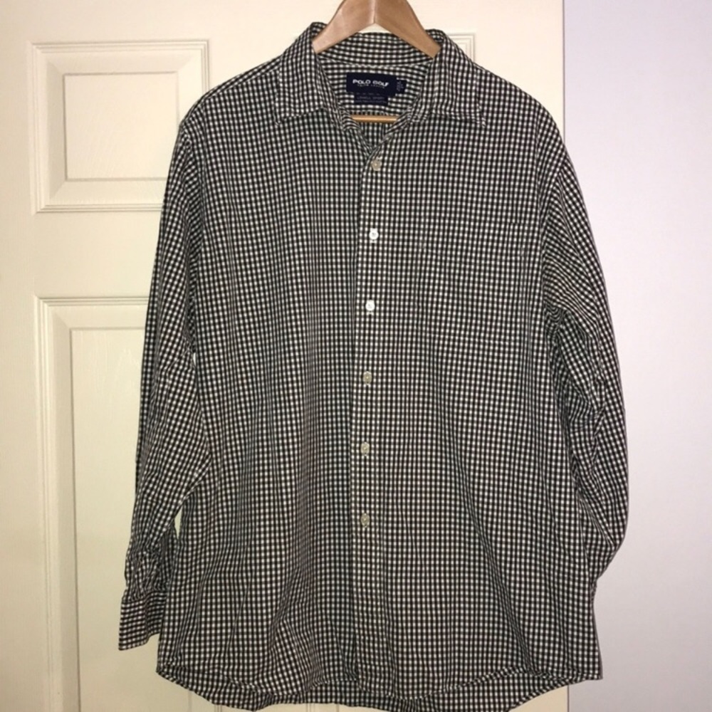 Ralph Lauren Polo Golf Lowell Sport Shirt EUC